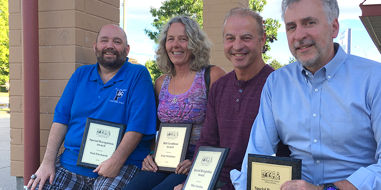 Dedicated coaches recognized