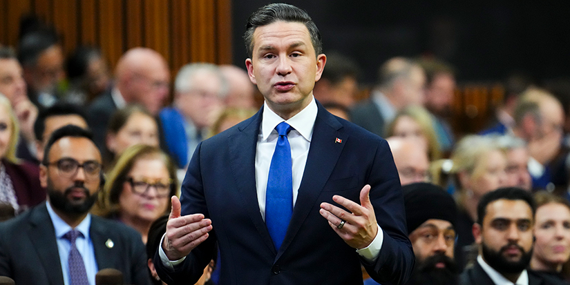 Poilievre vows to tackle unemployment, cost of housing in address to young Canadians