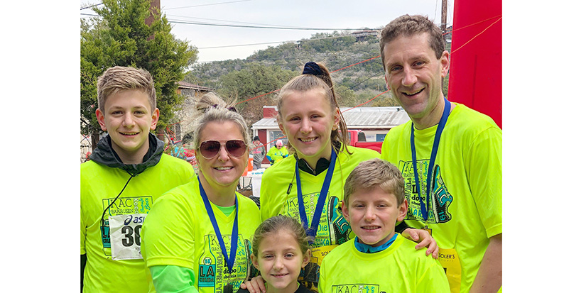 Sports help keep Kennedys connected