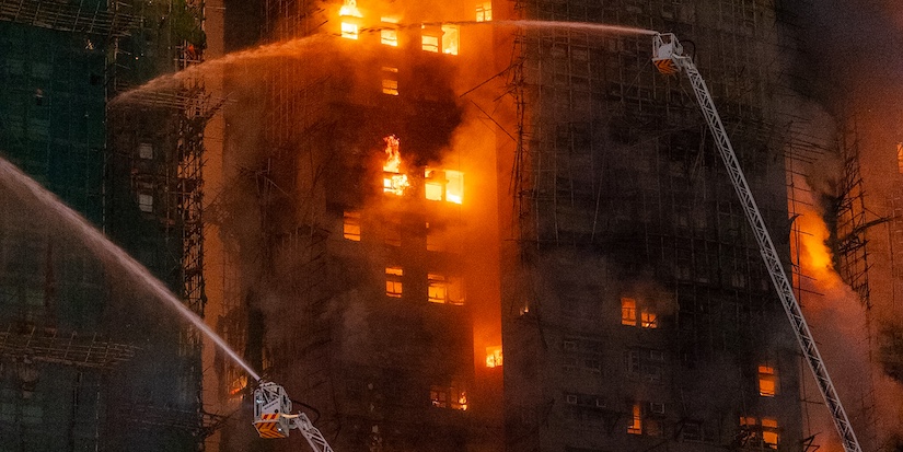 Death toll in Hong Kong high-rise fire rises to 36, with 279 people reported missing