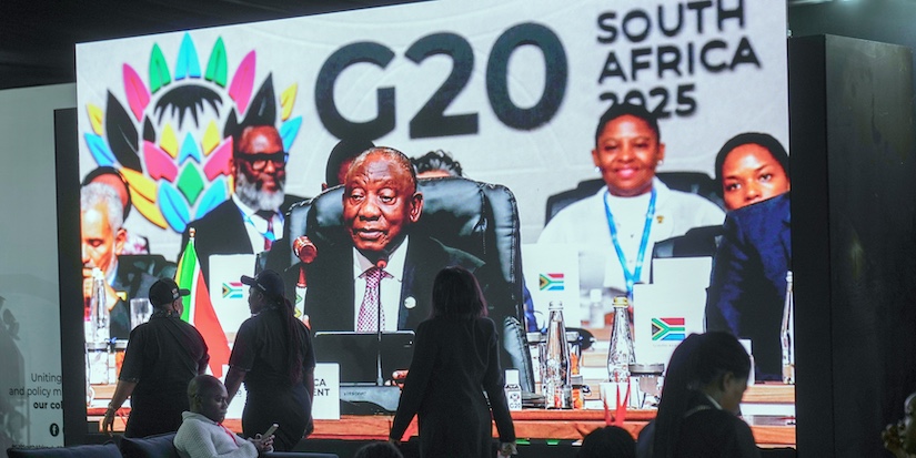 Trump says he's barring South Africa from participating in next year's G20 summit in Miami