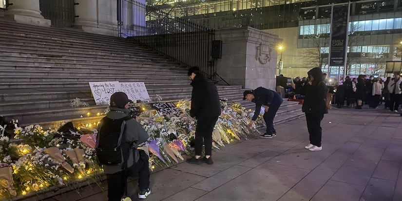 B.C. community holds vigil to mourn deaths, losses in deadly Hong Kong fire