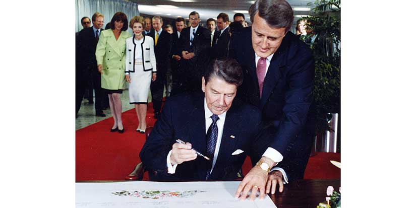 What did Reagan actually say about tariffs? Read the transcript of his 1987 address