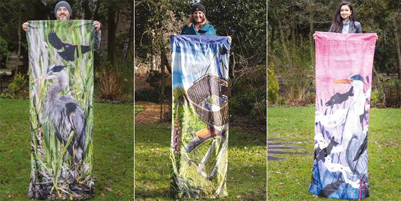 Street banner artists share their inspiration