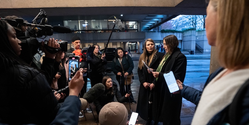 Pipeline protest created safety risks, but journalists were let in, says RCMP officer