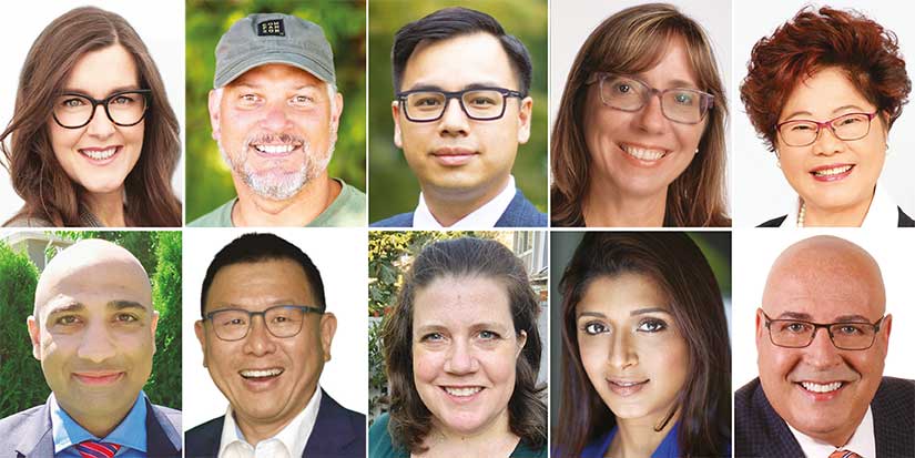 Candidates share views for upcoming election