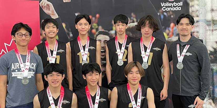 Underdog volleyball team wins silver