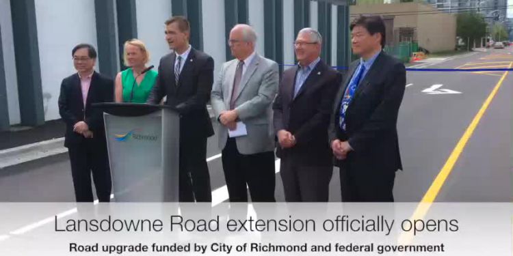 Lansdowne Road extension is now open.