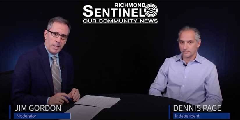 2022 Richmond election interview - Dennis Page